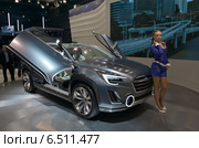 ММАС 2014, Subaru VIZIV-2 Concept. Редакционное фото, фотограф Алексей Голованов / Фотобанк Лори