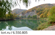 Осенний пейзаж реки Вулан, село Архипо Осиповка. Стоковое фото, фотограф Игорь Архипов / Фотобанк Лори