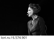 Поэтесса Ирина Астахова (Ах Астахова) (2014 год). Редакционное фото, фотограф Ольга Визави / Фотобанк Лори