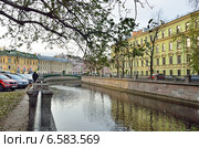Санкт-Петербург, канал Грибоедова, Сенной мост (2014 год). Редакционное фото, фотограф Овчинникова Ирина / Фотобанк Лори