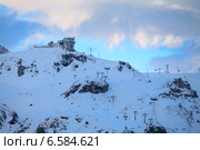 Горнолыжный курорт Червиния, Италия (2014 год). Стоковое фото, фотограф Донцов Евгений Викторович / Фотобанк Лори