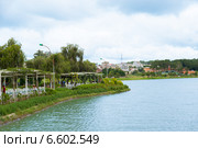 Bich Cau Garden at Xuan Huong Lake in Dalat, Vietnam (2014 год). Редакционное фото, фотограф Александр Подшивалов / Фотобанк Лори