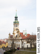 Чехия. Пражская Лорета (Костёл Рождества Господня) (2014 год). Стоковое фото, фотограф Михаил Ворожцов / Фотобанк Лори