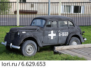 Опель Олимпия 1935 года выпуска в музее военной техники на Поклонной горе, Москва (2013 год). Редакционное фото, фотограф Алексей Гусев / Фотобанк Лори