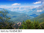 mountain from high point. Pyrenees. Стоковое фото, фотограф Яков Филимонов / Фотобанк Лори