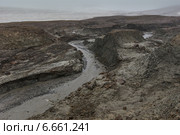Извилистая река на острове Гукера. Архипелаг Франца-Иосифа. Стоковое фото, фотограф Николай Гернет / Фотобанк Лори