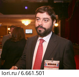 Форум Fresh Food Russia 2014. Директор по развитию ТС "Пятерочка" Дмитрий Бергельсон. Редакционное фото, фотограф Александр С. Курбатов / Фотобанк Лори