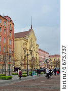 Санкт-Петербург, М. Конюшенная улица осенью (2014 год). Редакционное фото, фотограф Овчинникова Ирина / Фотобанк Лори