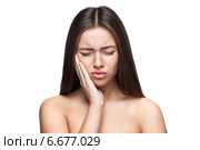 У красивой девушки болит зуб. Стоковое фото, фотограф Restyler Viacheslav / Фотобанк Лори