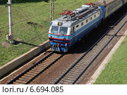 Электровоз ЧС2К-705 (2014 год). Редакционное фото, фотограф Dmitry29 / Фотобанк Лори