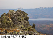 Вид на озеро с Большого Нургуша (2014 год). Редакционное фото, фотограф Александр Усик / Фотобанк Лори
