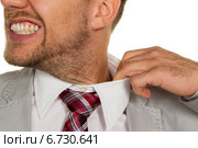 man blows his top. Стоковое фото, фотограф Erwin Wodicka / Фотобанк Лори