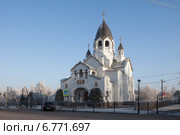 Церковь Святителя Алексия Митрополита Московского. Тайцы. Ленинградская область (2014 год). Редакционное фото, фотограф Литвяк Игорь / Фотобанк Лори