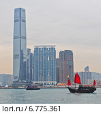 Daylight view on Hong Kong island. Стоковое фото, фотограф Дмитрий Калиновский / Фотобанк Лори