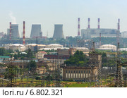 Промышленный завод. Стоковое фото, фотограф Юрий Губин / Фотобанк Лори