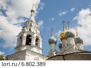 Москва. Церковь Николая Чудотворца в Пыжах на Большой Ордынке (2014 год). Стоковое фото, фотограф Михаил Ворожцов / Фотобанк Лори
