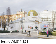 Выставочный зал сецессиона. Вена. Австрия (2014 год). Редакционное фото, фотограф stargal / Фотобанк Лори