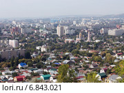 Город Саратов. Вид с Соколовой горы (2014 год). Стоковое фото, фотограф Сергей Лаврентьев / Фотобанк Лори