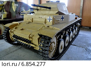 Лёгкий танк Pz.Kpfw II 1935-44г.г. Германия. Экспонат музея бронетанковых войск в Кубинке. Подмосковье (2014 год). Редакционное фото, фотограф Владимир Кошарев / Фотобанк Лори