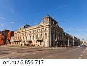 Дворец Израиля Познанского (1903 г.) в г. Лодзь, Польша. Сейчас во дворце размещается музей истории города Лодзи (2014 год). Редакционное фото, фотограф Иван Марчук / Фотобанк Лори