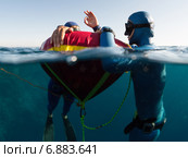 Фридайверы. Стоковое фото, фотограф Михаил Дударев / Фотобанк Лори