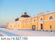 Западная стена гостиного двора. Архангельск (2015 год). Стоковое фото, фотограф Марина Славина / Фотобанк Лори