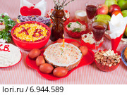 Easter meal. Стоковое фото, фотограф Яков Филимонов / Фотобанк Лори