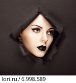 Conceptual beauty portrait of beautiful young woman. Стоковое фото, агентство Ingram Publishing / Фотобанк Лори