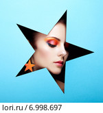 Conceptual beauty portrait of beautiful young woman. Стоковое фото, агентство Ingram Publishing / Фотобанк Лори