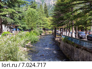 Горная река Боржомка. Боржоми. Грузия. Стоковое фото, фотограф Евгений Ткачёв / Фотобанк Лори