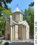 Церковь Святого Николая в Боржоми, Грузия (2014 год). Стоковое фото, фотограф Михаил Марковский / Фотобанк Лори