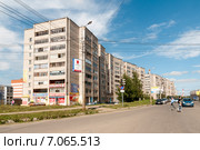 Жилой дом по адресу: улица Андрея Упита. Город Киров (2012 год). Редакционное фото, фотограф Ольга Визави / Фотобанк Лори