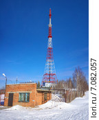 Златоуст, Челябинская область,телевизионный, ретранслятор (2015 год). Стоковое фото, фотограф Игорь Потапов / Фотобанк Лори