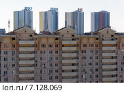 Новостройки в городе Красногорске (2015 год). Редакционное фото, фотограф Володина Ольга / Фотобанк Лори