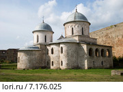 Успенский собор в Ивангородской крепости. Ивангород (2014 год). Стоковое фото, фотограф Александр Щепин / Фотобанк Лори