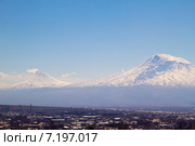 Гора Арарат (2014 год). Стоковое фото, фотограф Emelinna / Фотобанк Лори