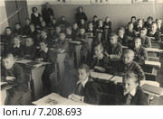 Школьный класс, 1960 год. Редакционное фото, фотограф Ирина Терентьева / Фотобанк Лори