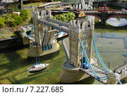 Great Britain The London Tower Bridge in Legoland Park, Windsor Great Britain Great Britain CWO_0192UK, England, Windsor: the London Tower Bridge in Legoland Park, Редакционное фото, агентство BE&W Photo / Фотобанк Лори