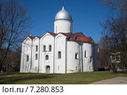 Церковь Иоанна на Опоках апрельским днем (2015 год). Стоковое фото, фотограф Виктор Карасев / Фотобанк Лори