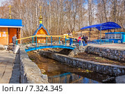 Святой ключ. Искитимский район Новосибирской области (2015 год). Стоковое фото, фотограф Евгений Мухортов / Фотобанк Лори