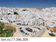The white walled town of Vejer de La Frontera, Cadiz, Spain. Стоковое фото, агентство BE&W Photo / Фотобанк Лори