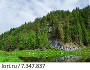 Река Чусовая, Урал. Стоковое фото, фотограф Сергей Завьялов / Фотобанк Лори