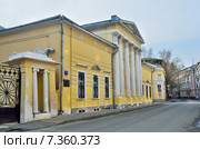 Москва, Потаповский переулок, дом 8. Городская усадьба Головиных (2015 год). Стоковое фото, фотограф Овчинникова Ирина / Фотобанк Лори