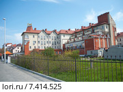 Отель "Самбия". Зеленоградск (до 1946 года - Кранц, нем. Cranz), Калининградская область (2015 год). Редакционное фото, фотограф Svet / Фотобанк Лори