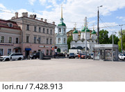 Храм Святой Живоначальной Троицы в Листах на Сретенке в Москве (2015 год). Редакционное фото, фотограф Окунев Александр Владимирович / Фотобанк Лори
