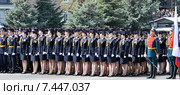 Парад Победы на Театральной площади в Ростове-на-Дону, посвященный 70-й годовщине Победы в Великой Отечественной войне (2015 год). Редакционное фото, фотограф Олег Пчелов / Фотобанк Лори
