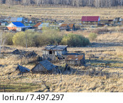 Село Травники. Чебаркульский район (2015 год). Стоковое фото, фотограф Сергей Костарев / Фотобанк Лори
