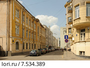 Москва, Гусятников переулок (2015 год). Редакционное фото, фотограф Денис Ларкин / Фотобанк Лори