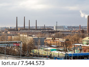 Промышленный пейзаж города Ижевска (2014 год). Редакционное фото, фотограф Сергей Лаврентьев / Фотобанк Лори