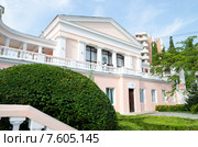 Столовая пансионата "Алушта". Крым, г. Алушта. (2012 год). Редакционное фото, фотограф Алексей Голубенко / Фотобанк Лори